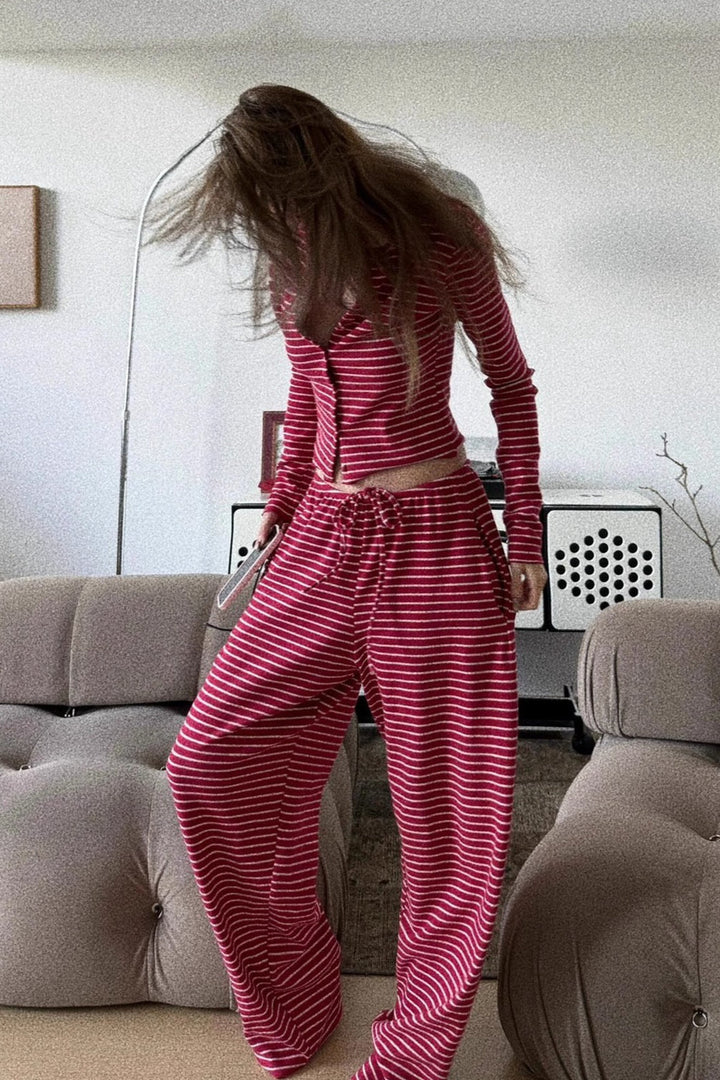 Duttini | Striped Two Piece Set