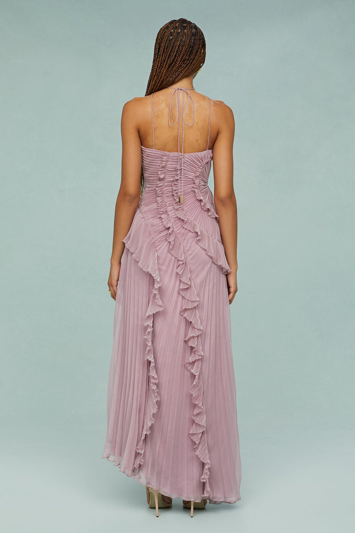 Duttini | Elegant Halter Dress for Effortless Elegance
