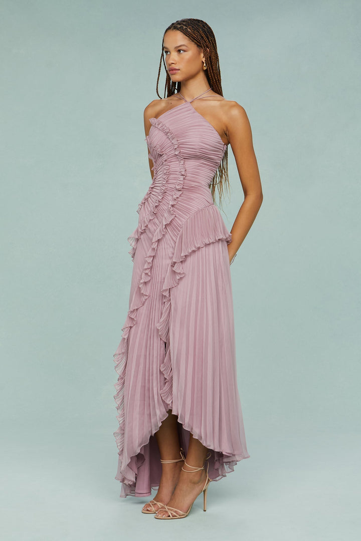 Duttini | Elegant Halter Dress for Effortless Elegance