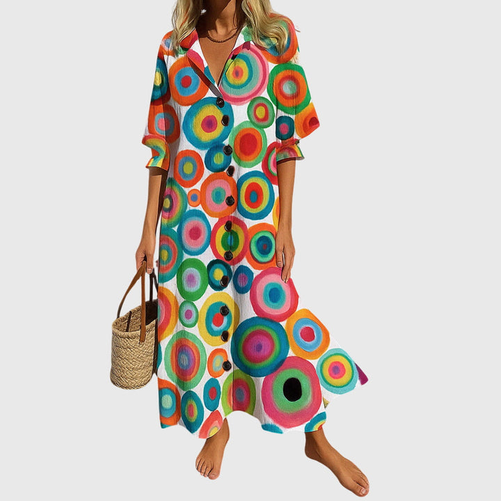 Duttini | Elegant Slimming Dress for Women in Soft Fabric