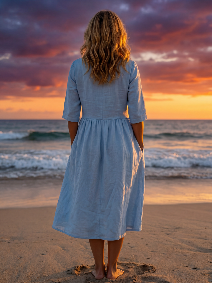 Duttini | Elegant Midi Dress for Effortless Elegance