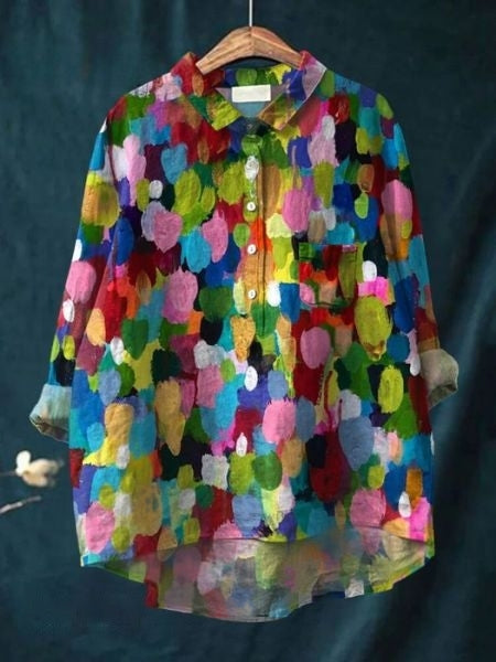 Duttini | Sculpted Floral Blouse with a Timeless Finish