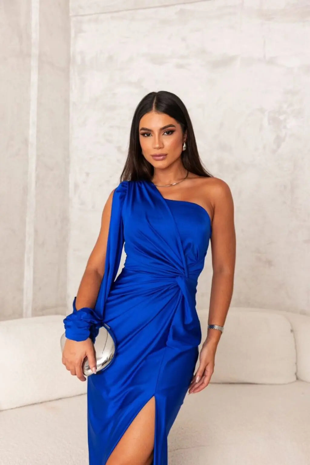 Duttini | One-Shoulder Evening Dress