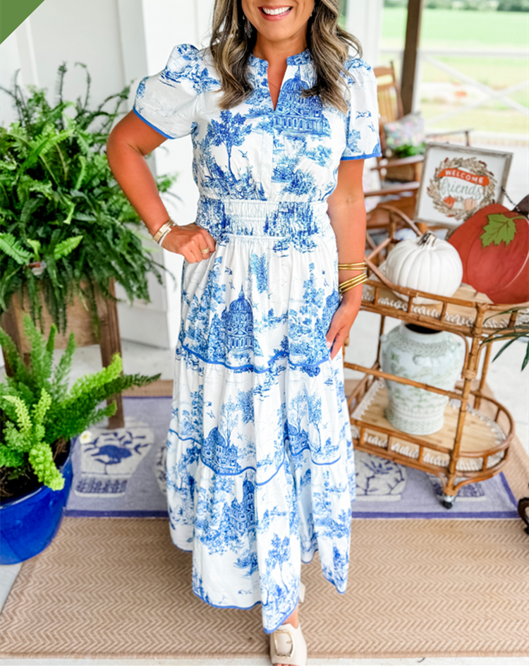 Duttini | Classic Toile Maxi with a Comfort Fit