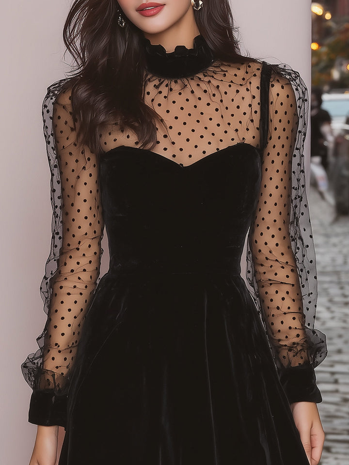Duttini | Velvet Evening Dress