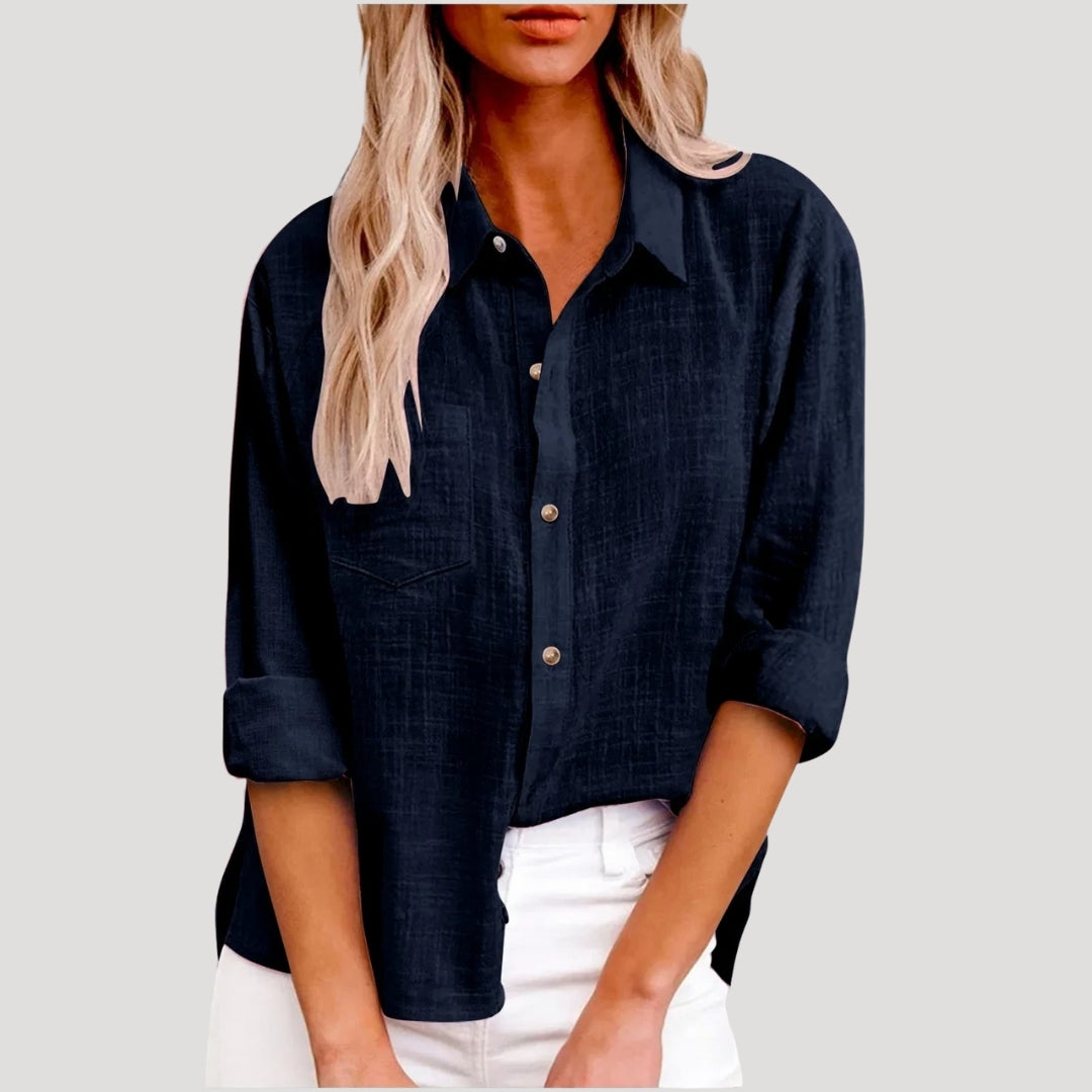 Duttini | Oversized cotton shirt in summer style