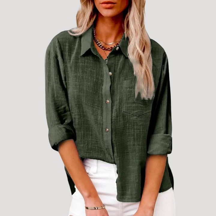 Duttini | Oversized cotton shirt in summer style