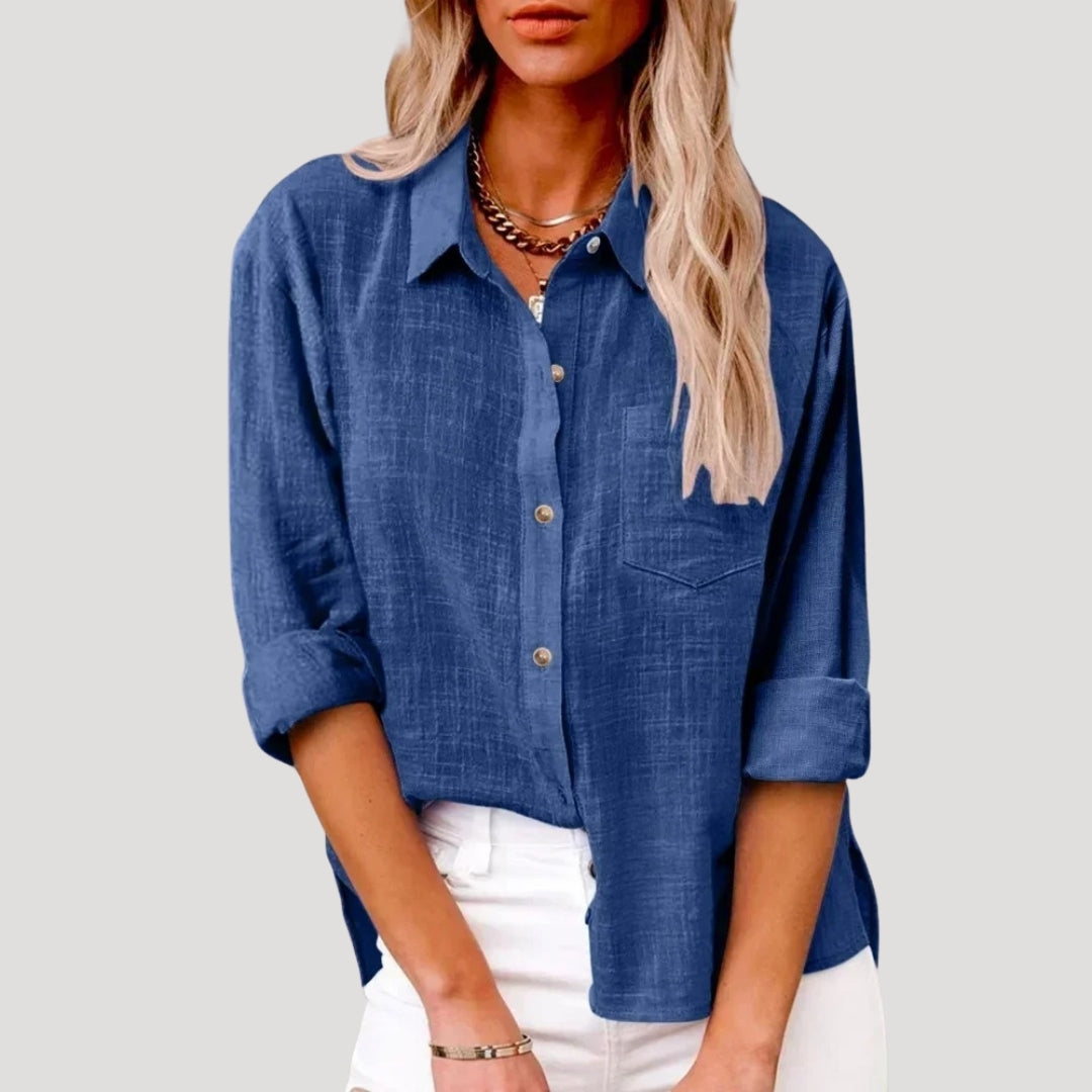 Duttini | Oversized cotton shirt in summer style