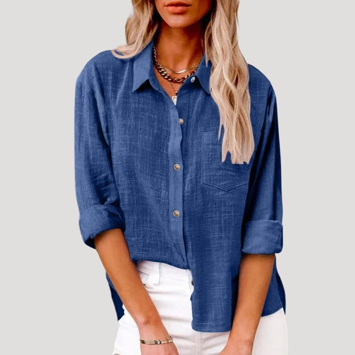 Duttini | Oversized cotton shirt in summer style