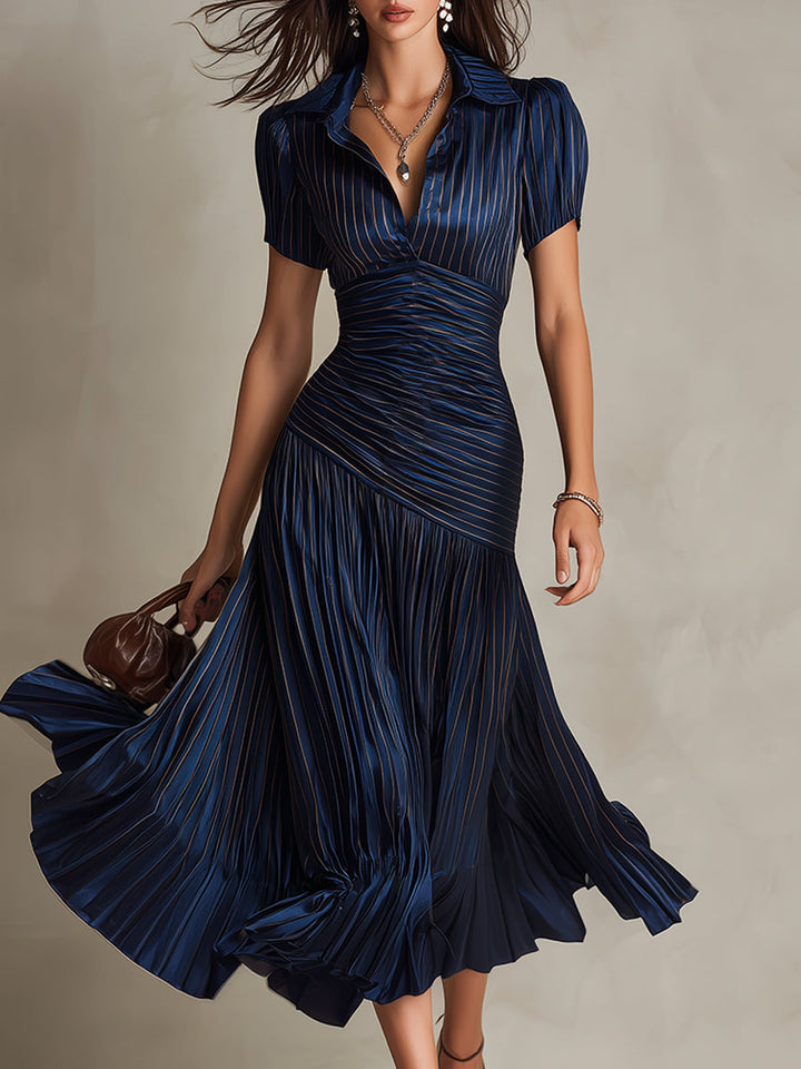 Duttini | Satin Bodycon Evening Dress