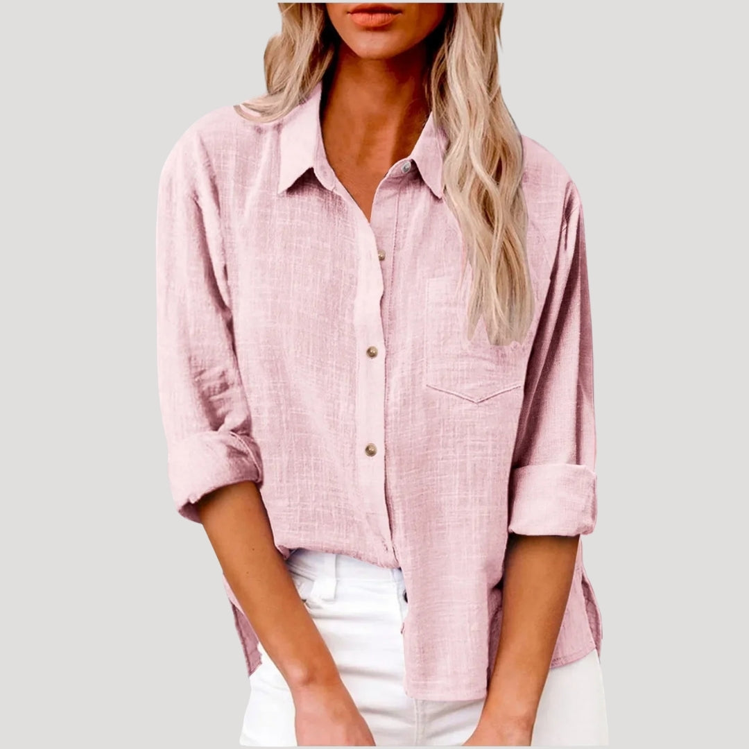 Duttini | Oversized cotton shirt in summer style