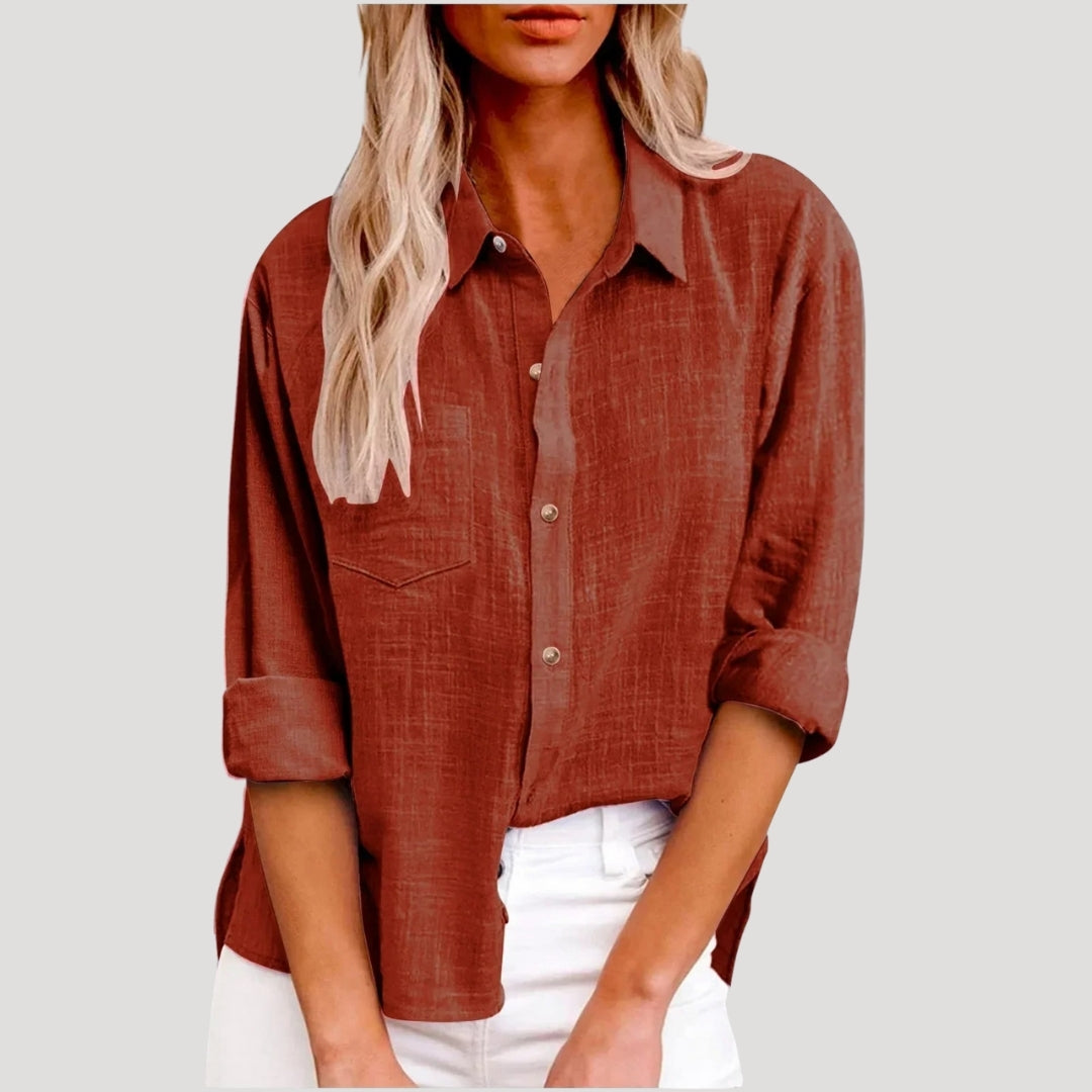 Duttini | Oversized cotton shirt in summer style