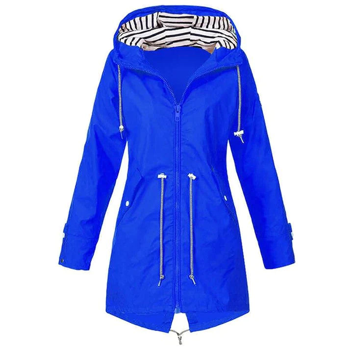Duttini | Women’s Casual Hooded Lightweight Raincoat