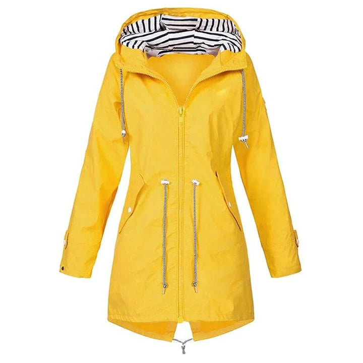 Duttini | Women’s Casual Hooded Lightweight Raincoat