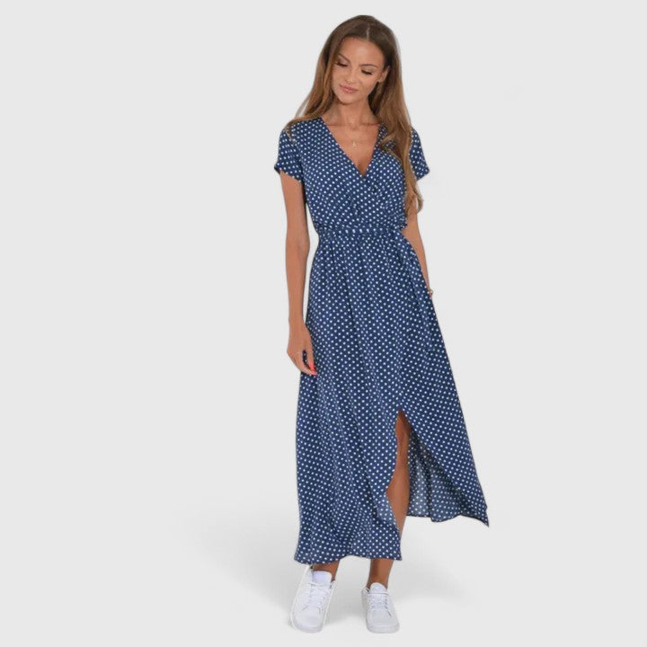 Duttini | Elegant Midi Dress for Women in Soft Fabric, Fitted, Black