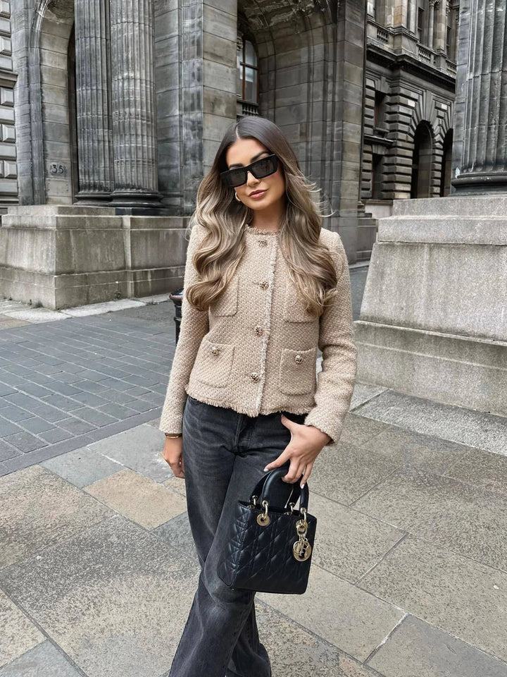 Duttini | Short Tweed Blazer Jacket