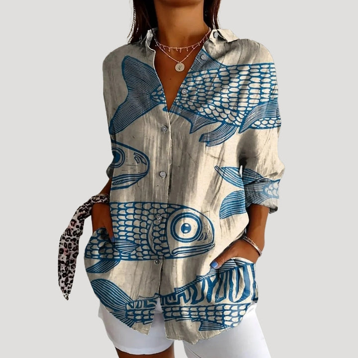Duttini | Summer Long Sleeve Blouse