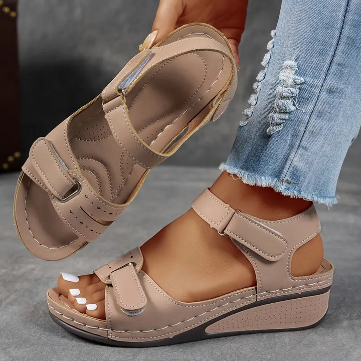 Duttini | Orthopedic Sandals With Wedge Heel