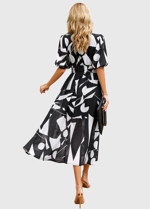 Duttini | Floral Midi Dress for Women
