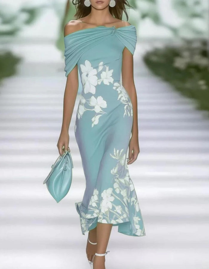 Duttini | Green Lace Dress