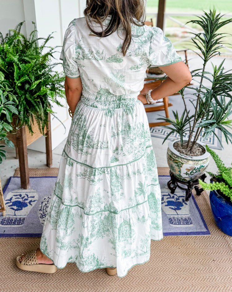 Duttini | Classic Toile Maxi with a Comfort Fit