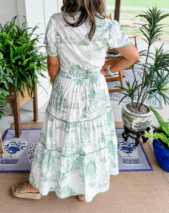 Duttini | Classic Toile Maxi with a Comfort Fit