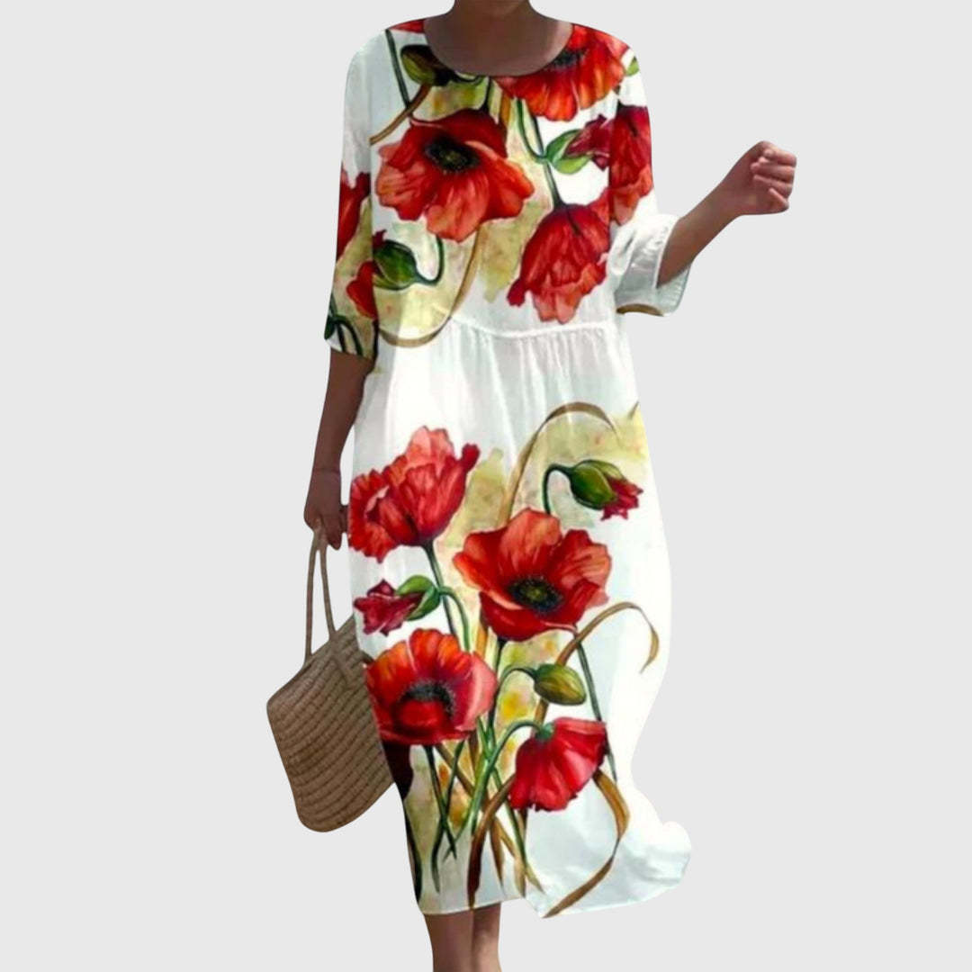 Duttini | Floral Maxi Dress for Women