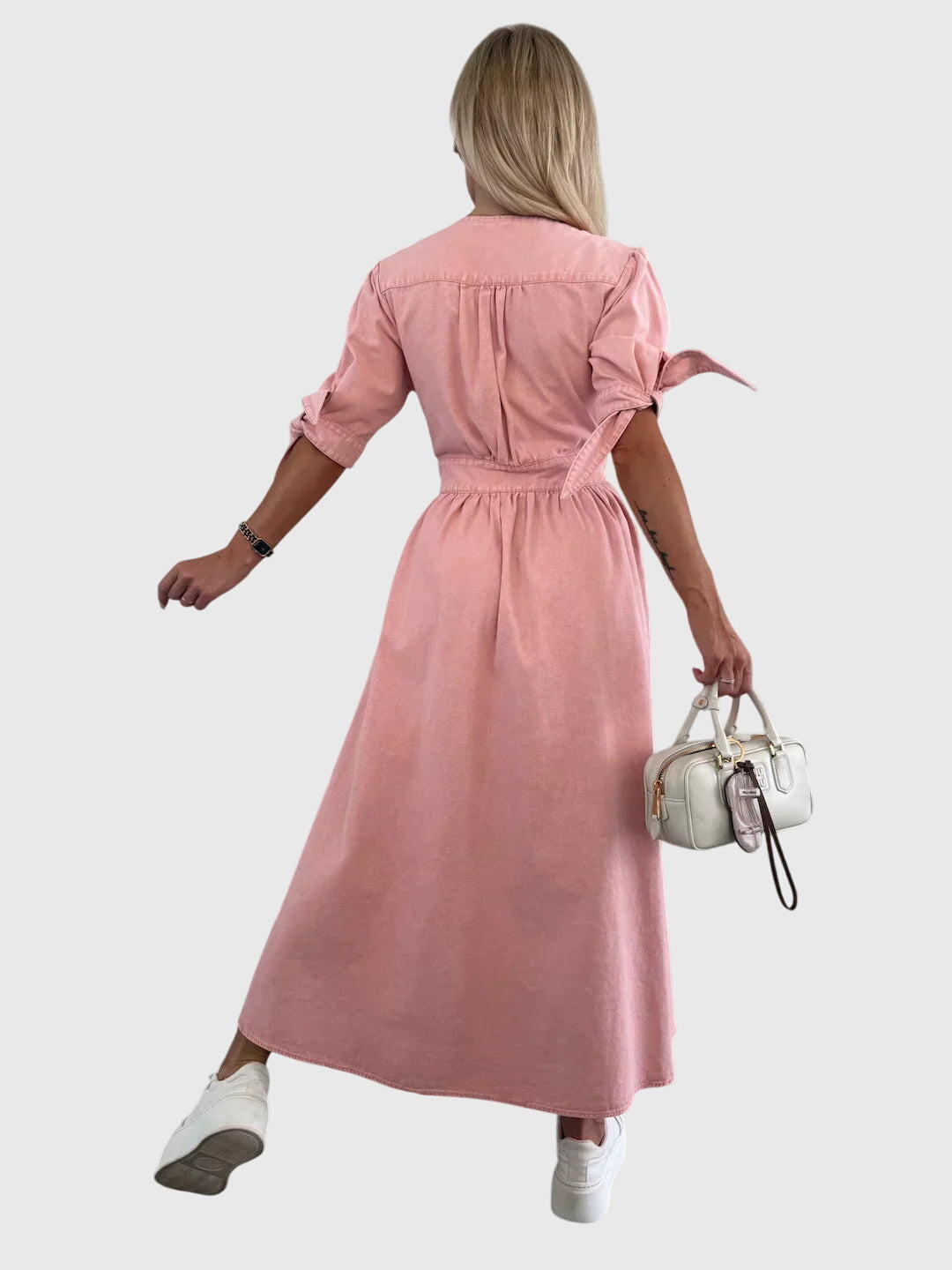 Duttini | Elegant Denim Dress for Women