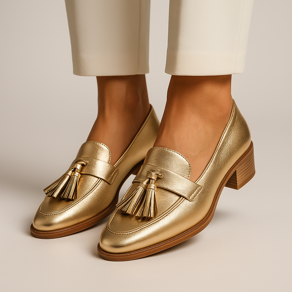 Duttini | Premium Tassel Low Heel Design with a Comfort Fit
