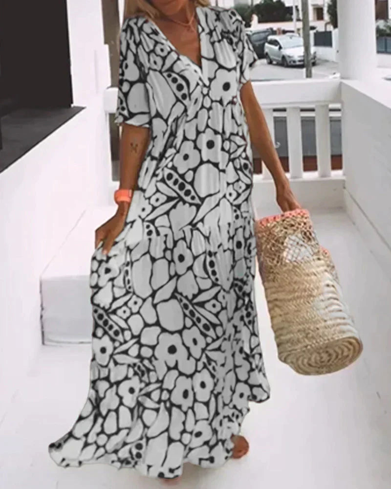 Duttini | Effortless Flowy Summer Dress with a Flattering Silhouette