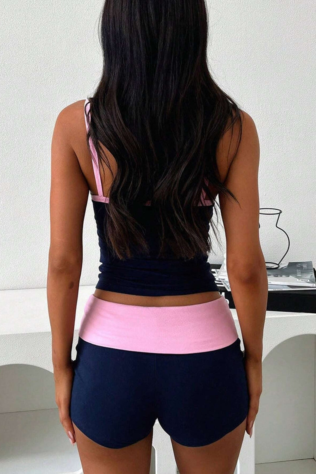 Duttini | Color Block Cami Two Piece Set