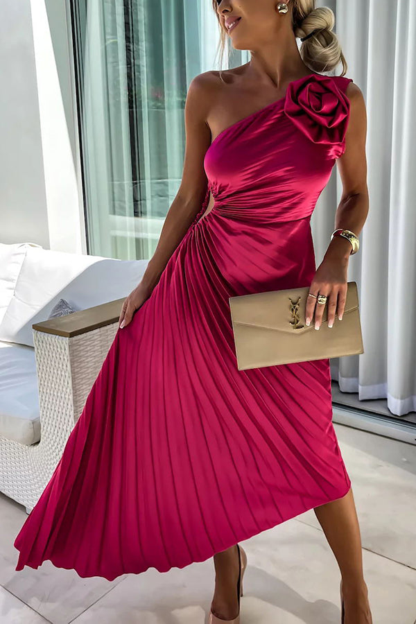 Duttini | Graceful Wedding Guest Floral Dress For Garden Wedding