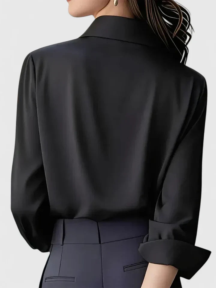 Duttini | Elegant Button Down Shirt With Concealed Placket