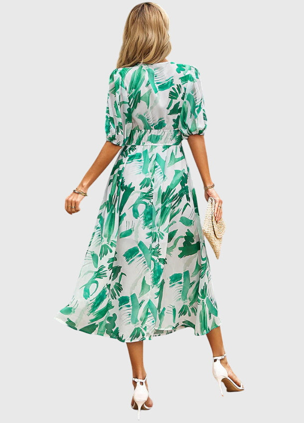 Duttini | Floral Midi Dress for Women