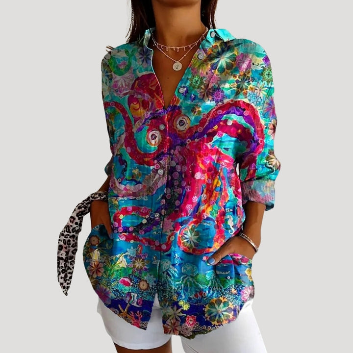Duttini | Summer Long Sleeve Blouse