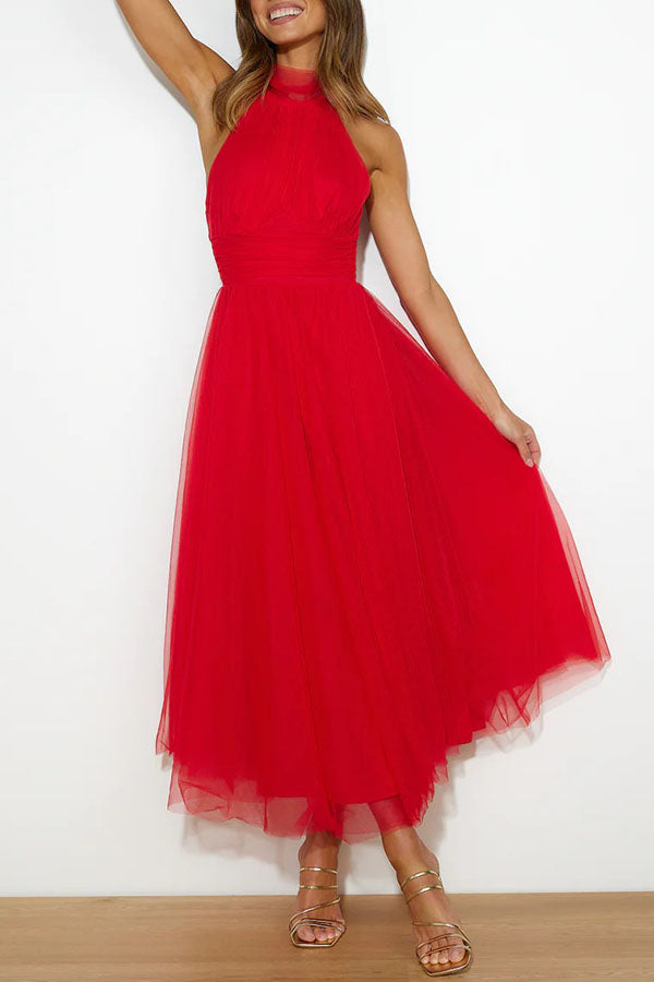 Duttini | Effortless Wedding Guest Tulle Dress for Effortless Elegance