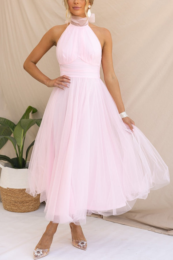 Duttini | Effortless Wedding Guest Tulle Dress for Effortless Elegance