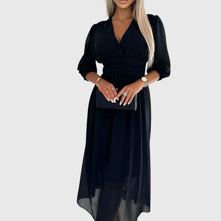 Duttini | Lightweight Silky Chiffon Dress for Women in Elegant Style