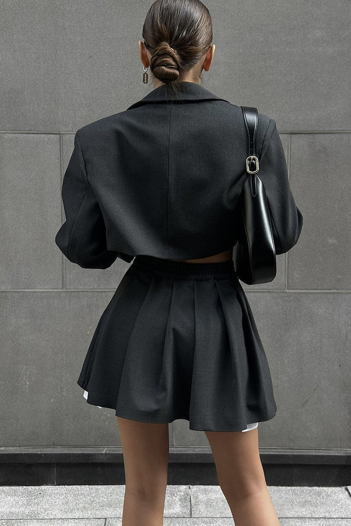 Duttini | Mini Skirt and Blazer Set