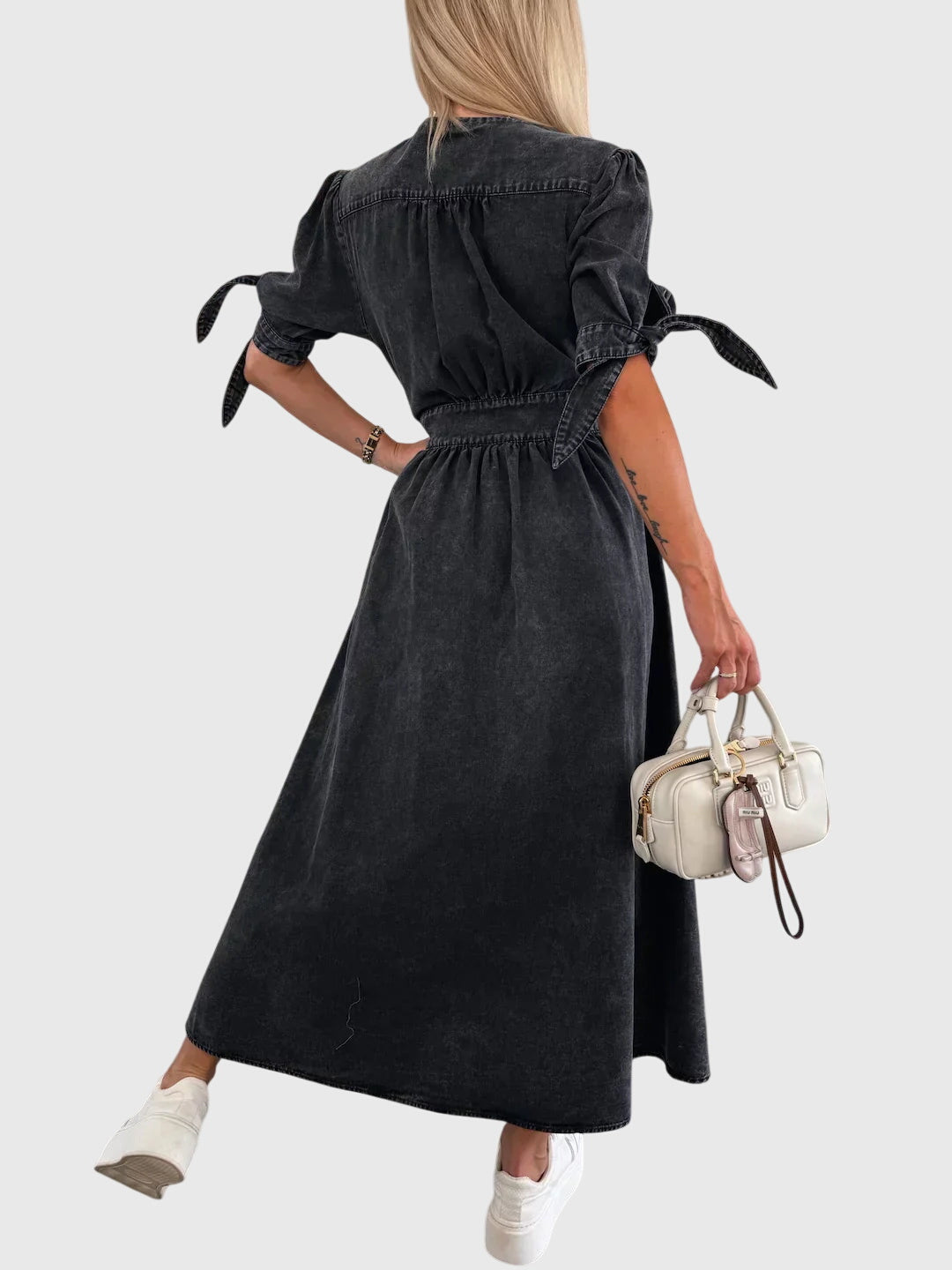 Duttini | Elegant Denim Dress for Women