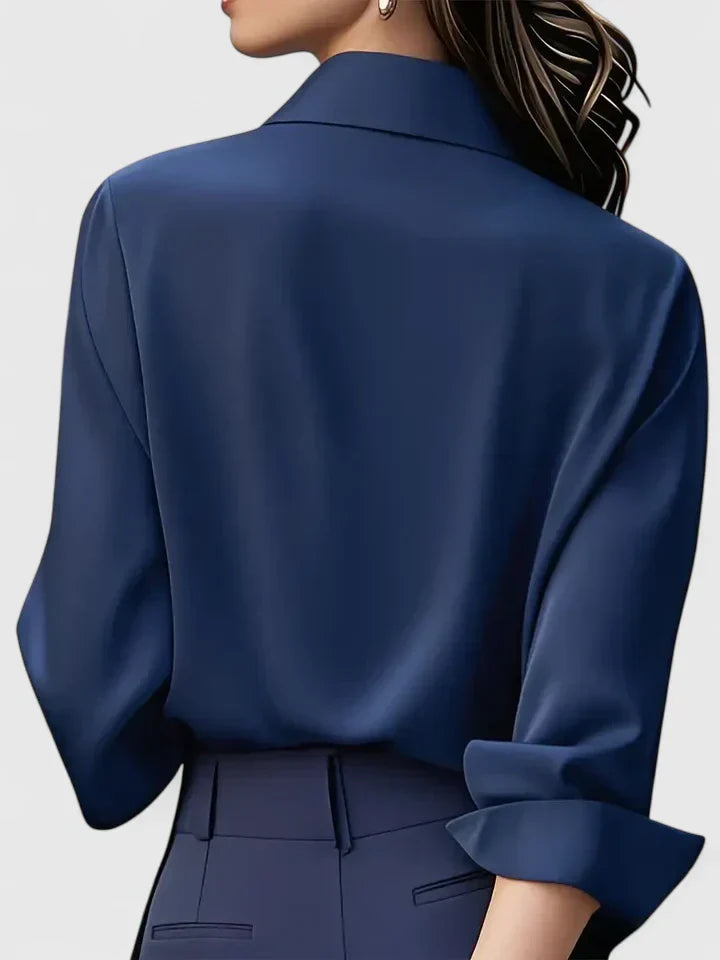 Duttini | Elegant Button Down Shirt With Concealed Placket