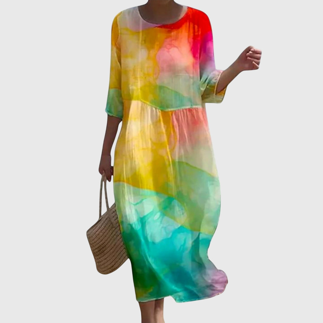 Duttini | Floral Maxi Dress for Women