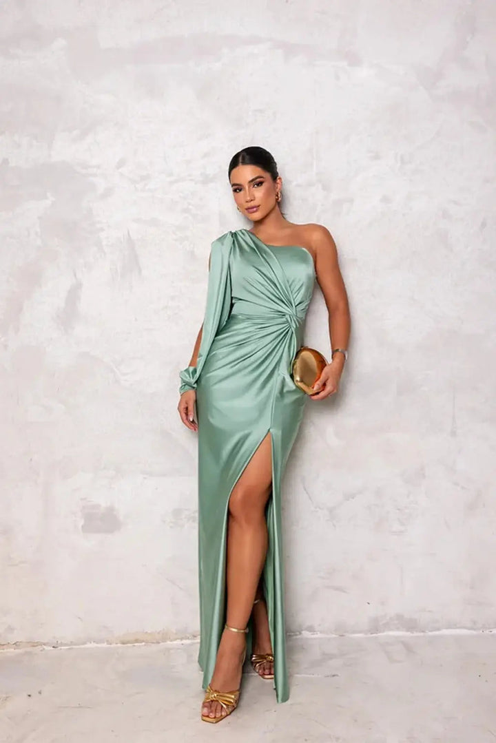 Duttini | One-Shoulder Evening Dress