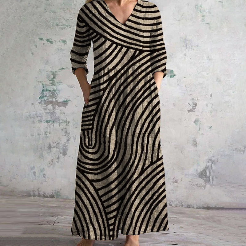 Duttini | Vintage Striped Dress Made to Turn Heads