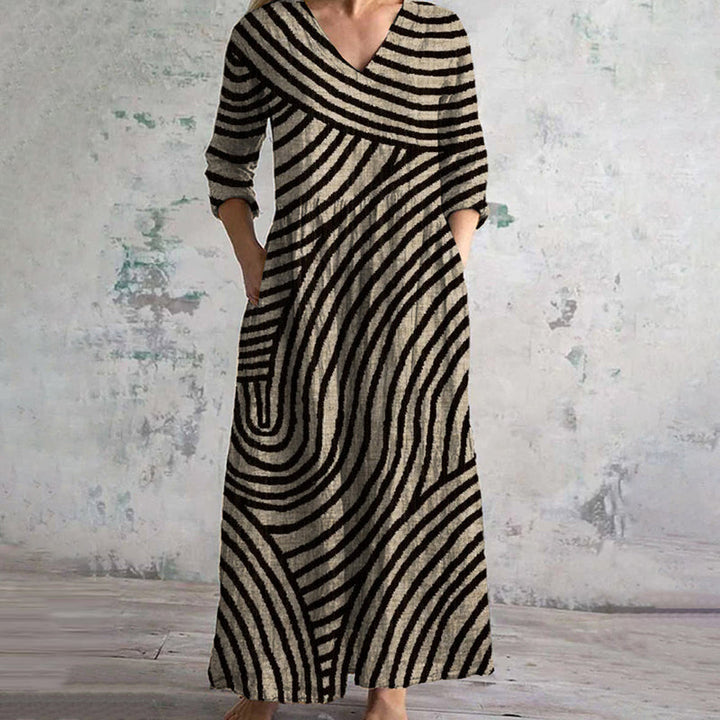 Duttini | Vintage Striped Dress Made to Turn Heads