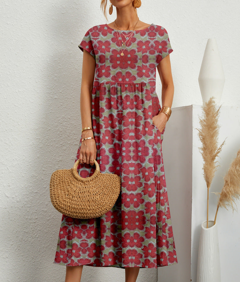 Duttini | Elegant Floral Dress with a Timeless Finish