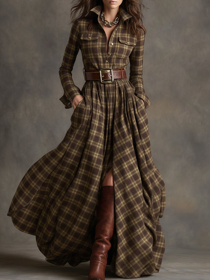 Duttini | Brown Casual Dress
