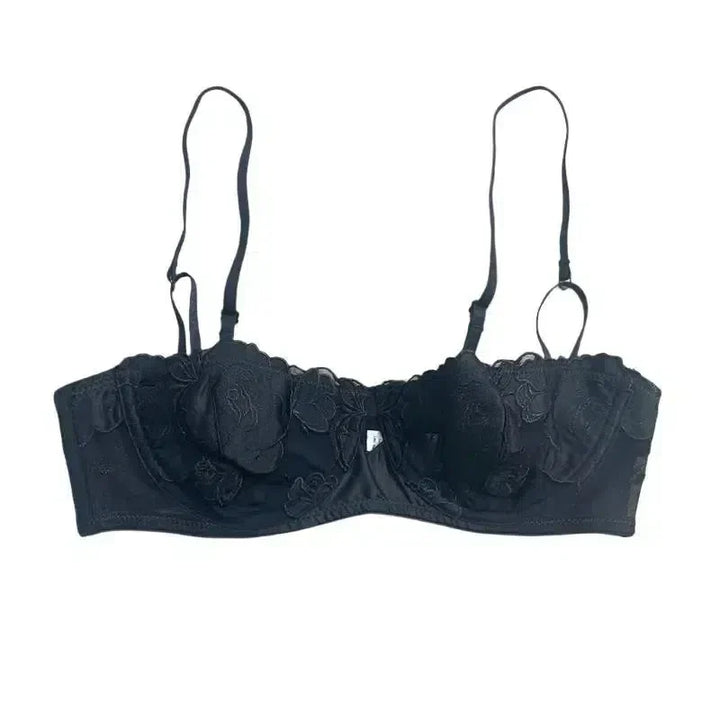 Duttini | Embroidered balconette bra