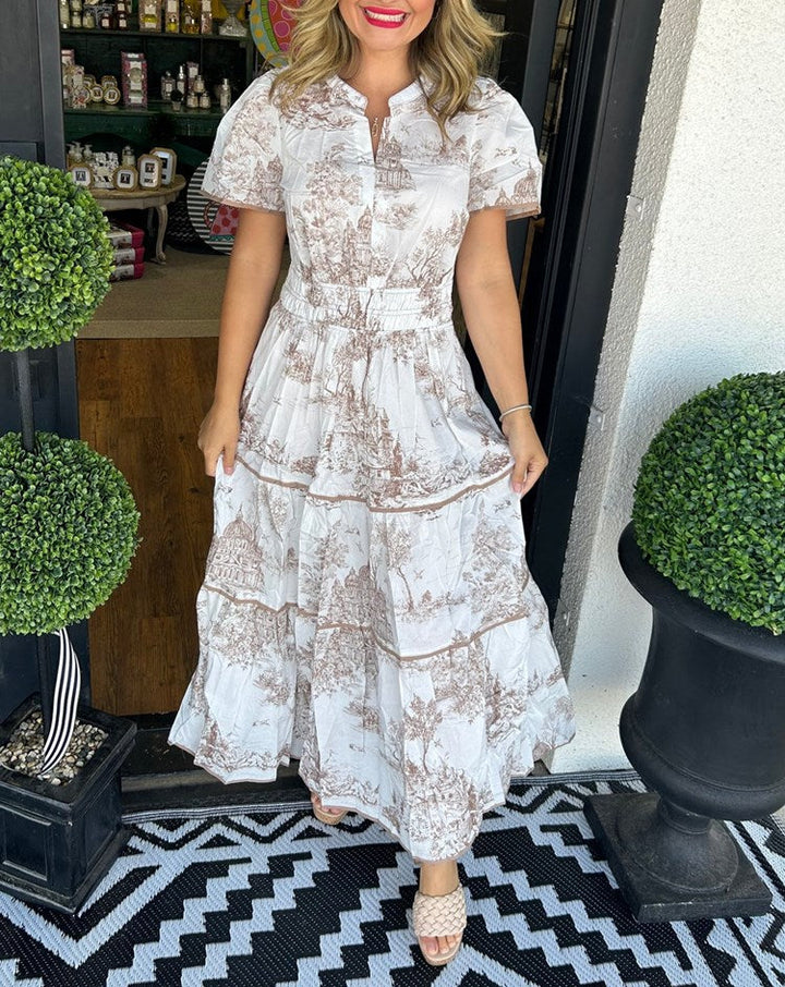 Duttini | Classic Toile Maxi with a Comfort Fit