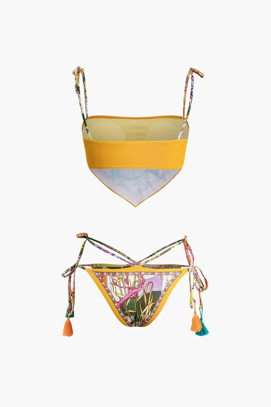 Duttini | Floral bikini set